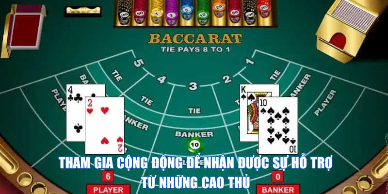 Tham gia cộng động để nhận được sự hỗ trợ từ những cao thủ